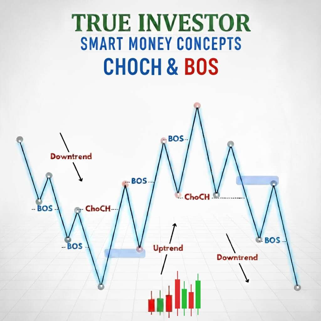 True Investor CHOCH & BOS